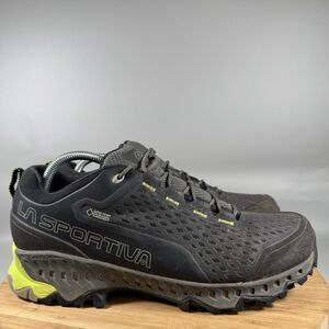 S La Sportiva Spire GTX Shoes Mens Size 10.5 Gray Gore-Tex Waterproof Hiking